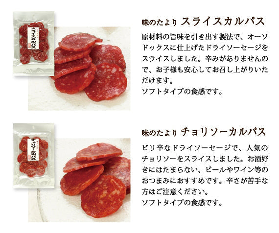 肉の中村  特選サラミ・カルパスセット