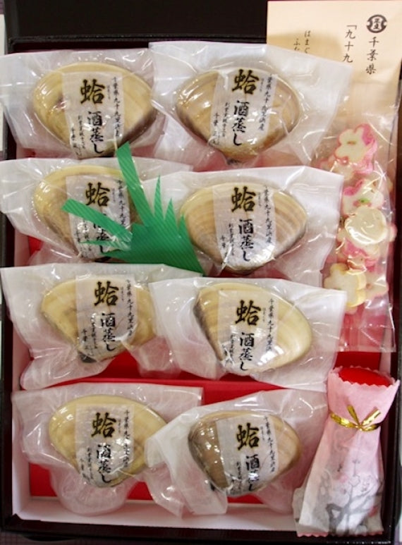 九十九里浜蛤酒蒸しお吸い物