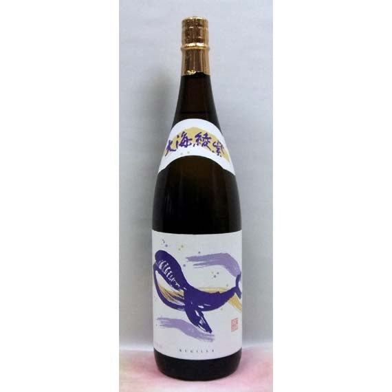 大海酒造 【くじらのボトル綾紫 黒麹】 1800ml