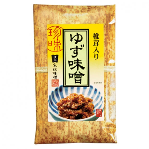 椎茸入りゆず味噌(竹紙) 信州長野のお土産