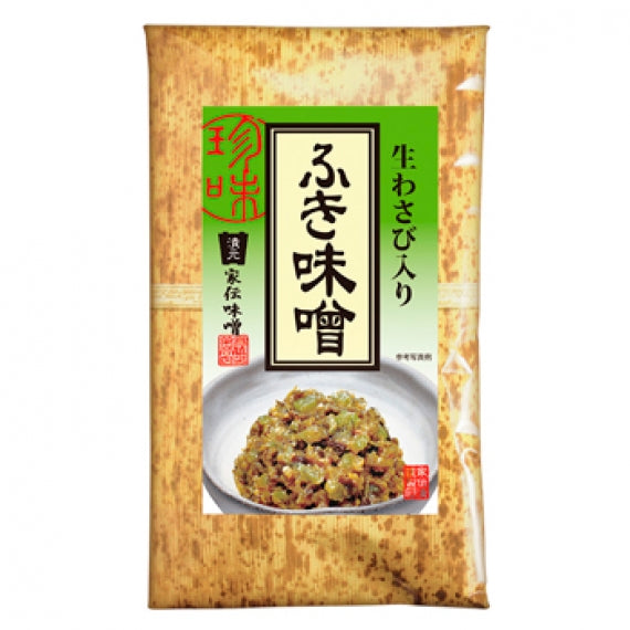 生わさび入りふき味噌(竹紙) 信州長野のお土産