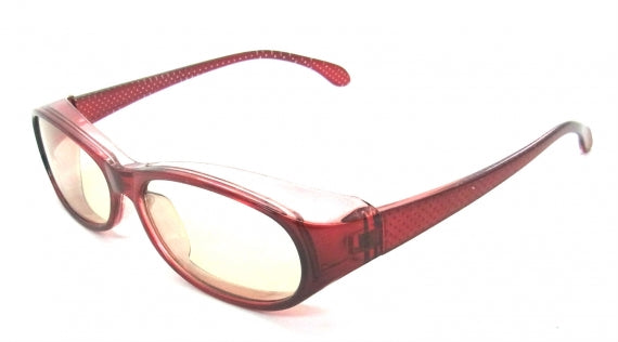 NEW 花粉 対策 サングラス目にやさしいフード付で花粉症や防風対策にもOK 曇り止機能 レンズ メンズ レディーNO.MG1602K-75