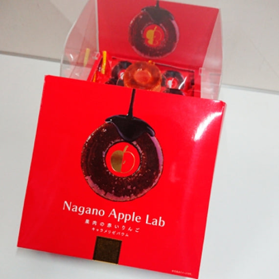 果肉の赤いりんごキャラメリゼバウム6個入 信州長野県りんごのお土産お