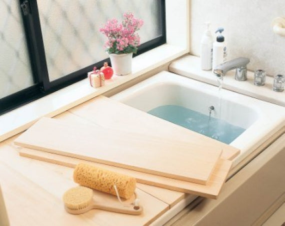 【国産ひのき】極厚風呂ふた 日本製 ふろふた 風呂蓋 風呂ふた 木製風呂ふた 木製 木 バス お風呂 無垢材 ヒノキ 檜 桧