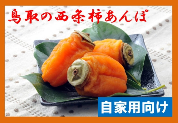 【令和6年分】とっとりの西条柿あんぽ<自家用向け>3玉×6PC入【送料無料】