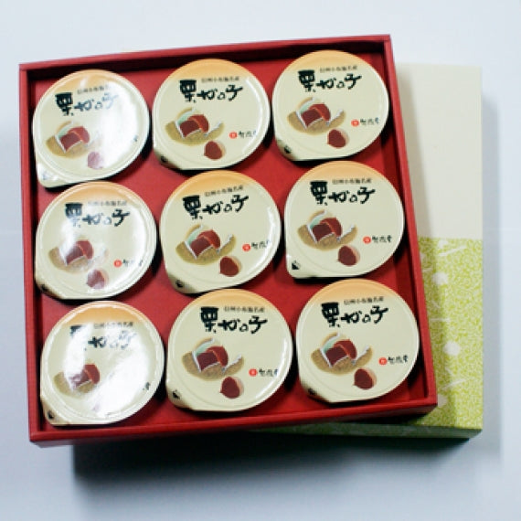 竹風堂栗かの子小形9個入（信州長野県小布施のお土産 お菓子 和菓子 栗