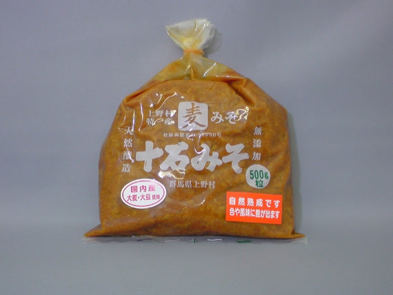 十石みそ 500g 粒 (国産大豆使用)
