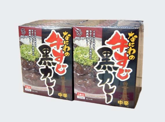 なにわ牛すじ黒カレー10コ