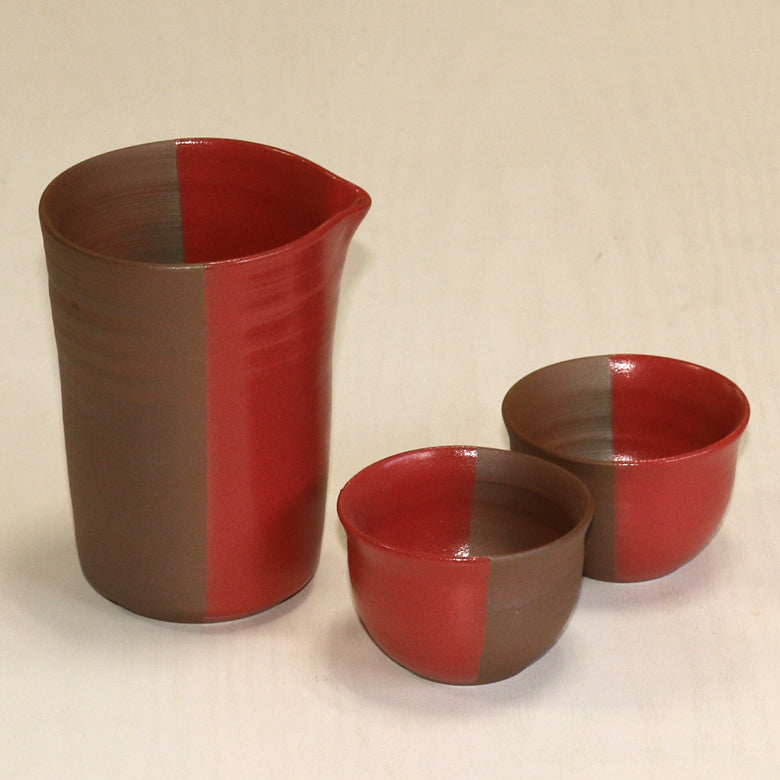 冷酒セット(酒注ぎ1本+ぐい飲み2ケ)