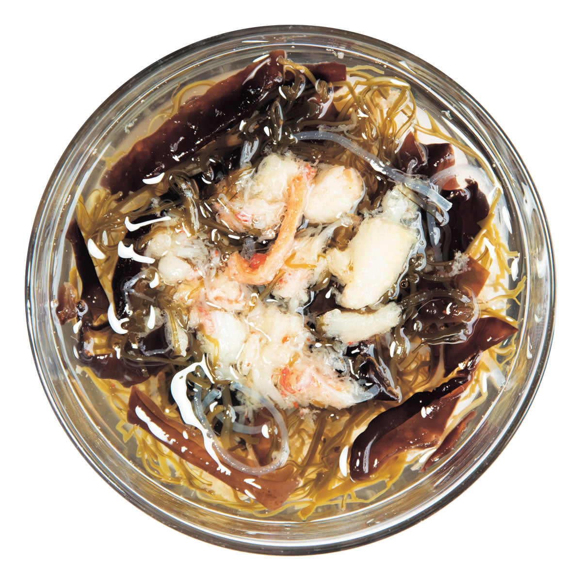 かに酢青森きくらげ入り【食べきりパック×10個】