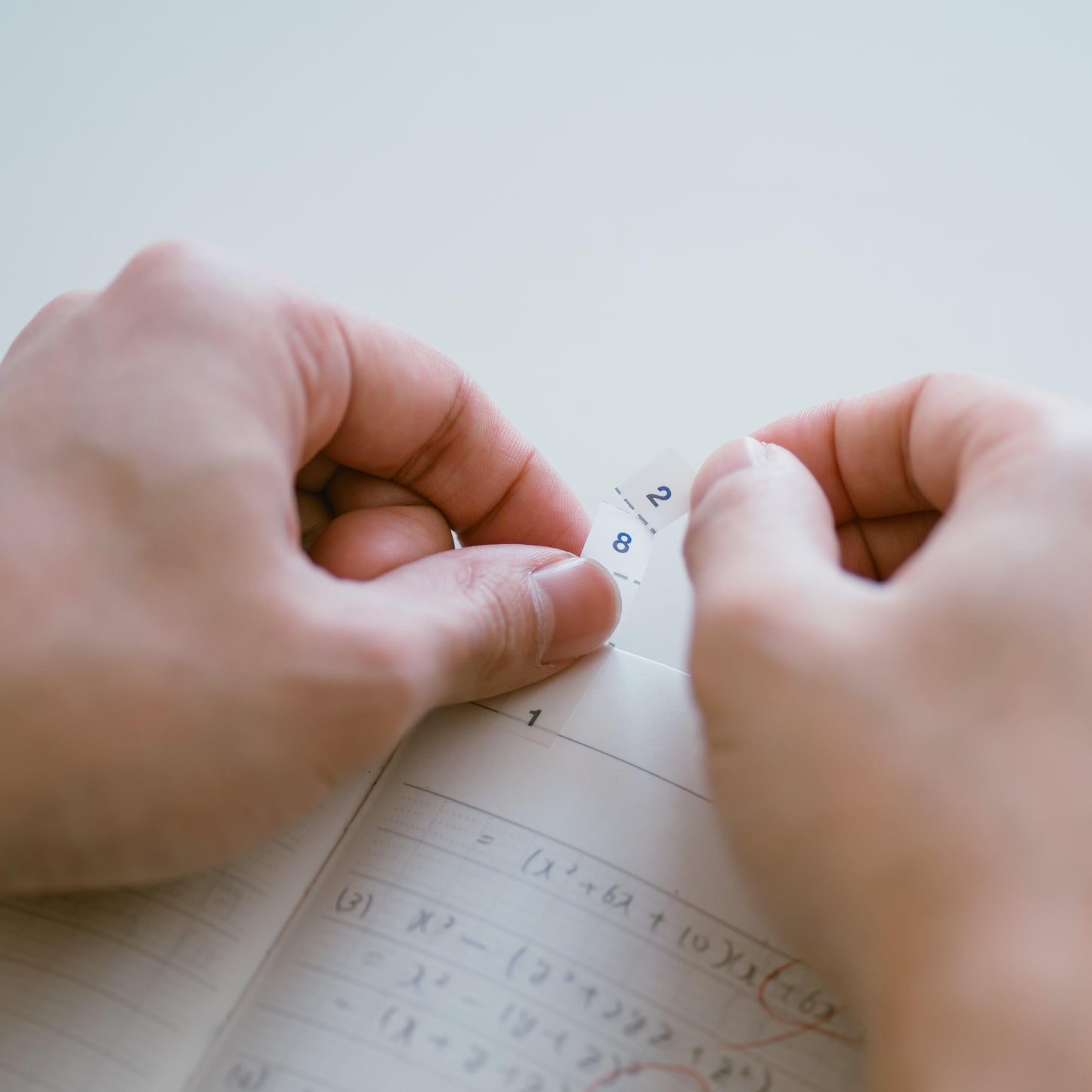 ミシン目3本入りPETふせん(31日用)25個セット