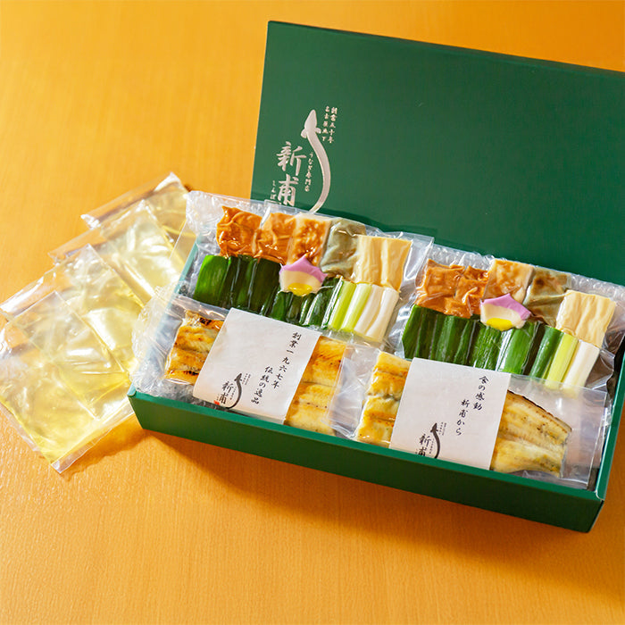 心も身体も満たす 贅沢うなぎ鍋(2~3人前相当) ギフト箱入り