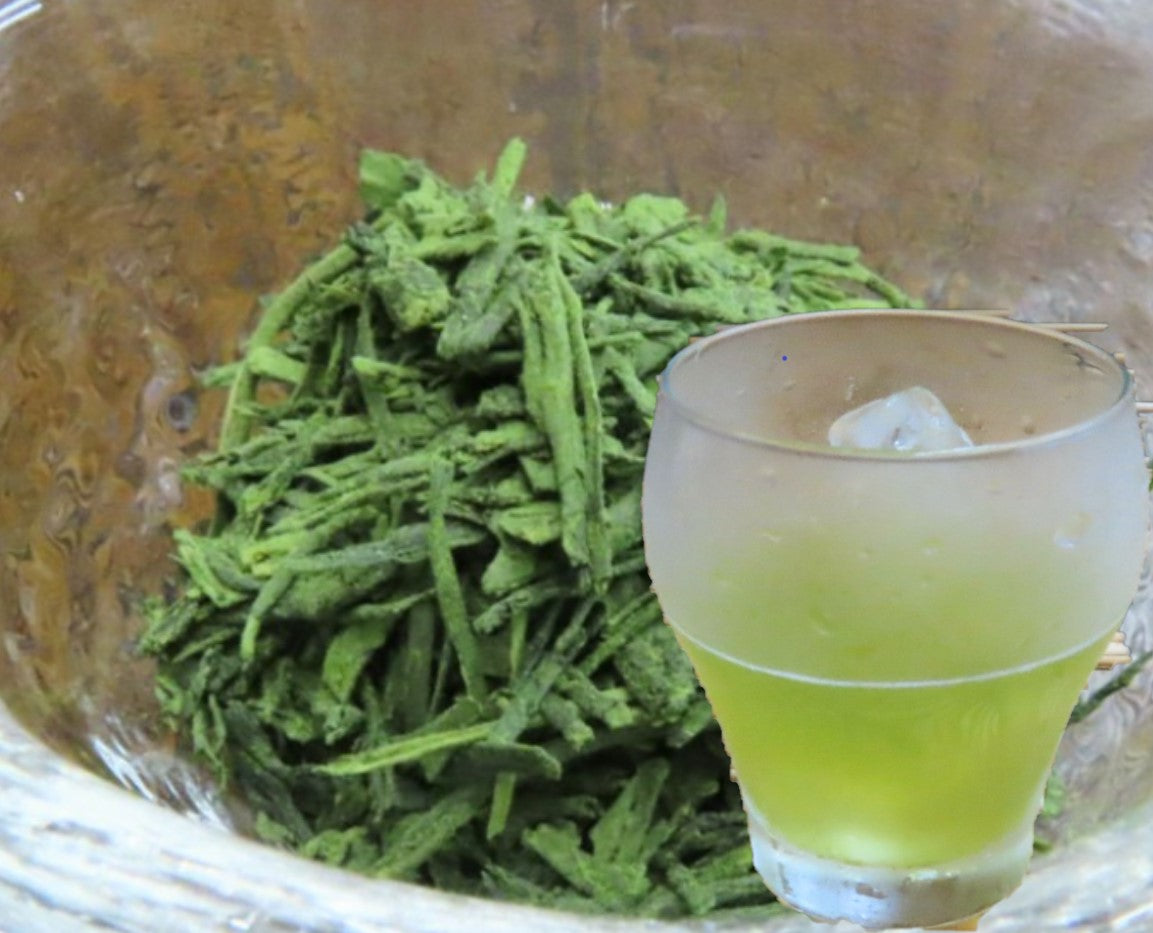 宇治緑茶3種_水出し煎茶・抹茶入り煎茶「ロックでお茶」・ほうじ茶「宙香」