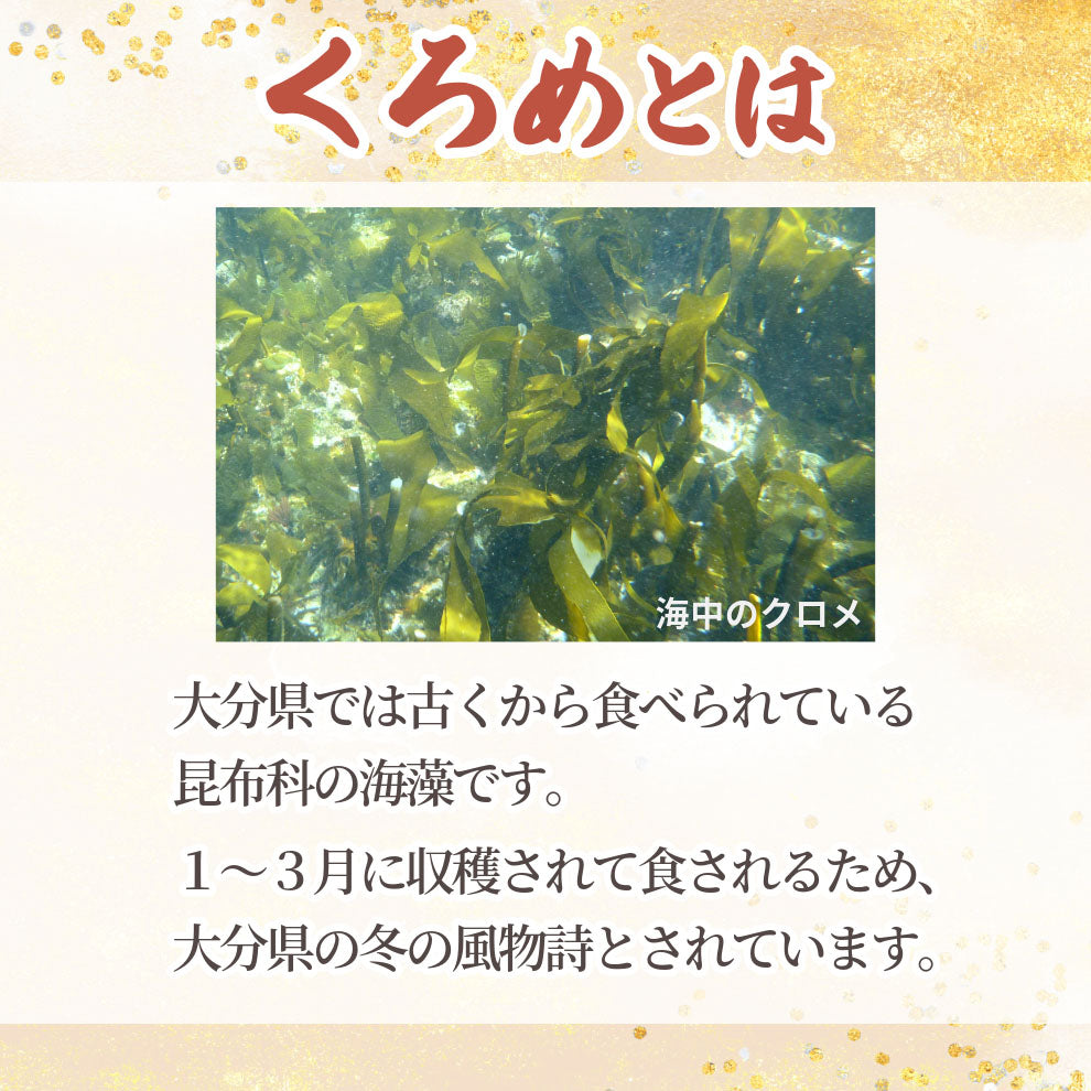 【大分県産】刻みくろめ20g×3袋セット【送料無料】【ポスト投函】