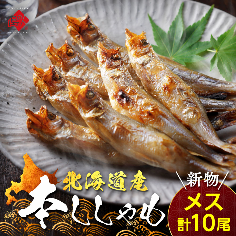 【肉厚・濃厚!】北海道産 本ししゃも オス・メス 10尾入り