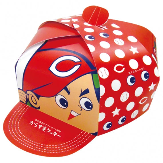 カープ帽からす麦クッキー10枚入