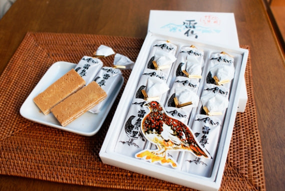 雷鳥の里25枚入 信州長野のお土産