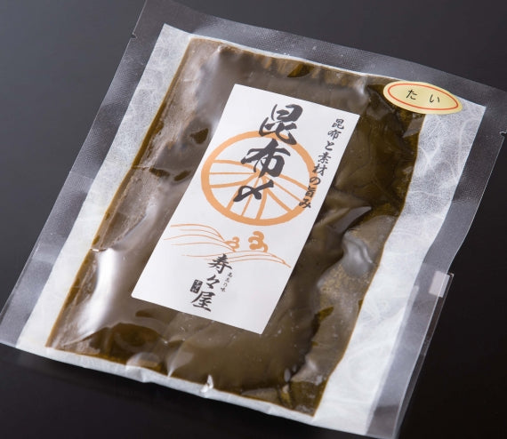 昆布〆 天然真鯛