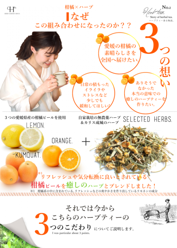 モコ・オリジナルハーブティー 『赤煉瓦小路』