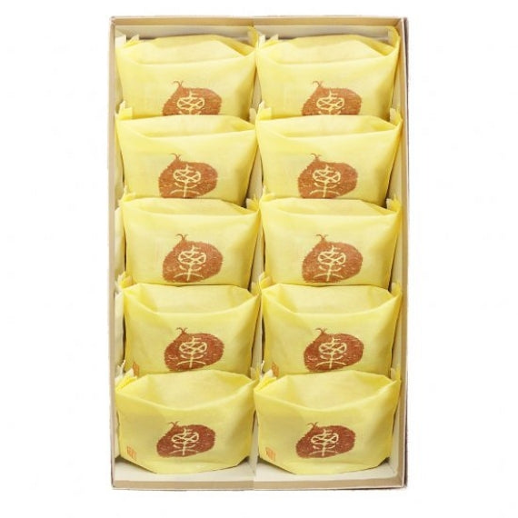 栗をふんだんに煉り込んだ栗あんがぎっしり【栗まん】《10個入り》