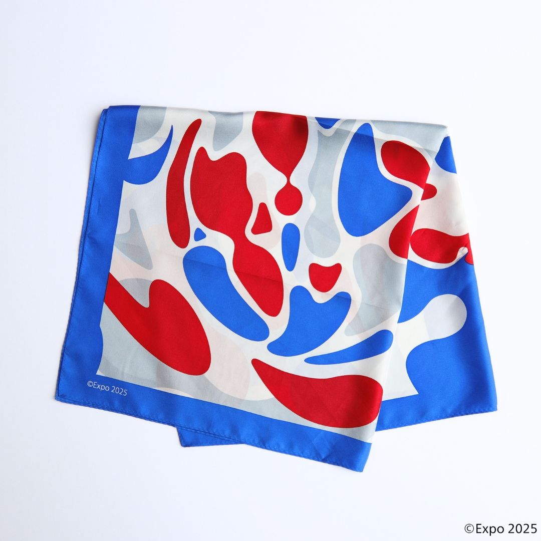 EXPO2025 VI  横浜スカーフ スクエアスカーフ