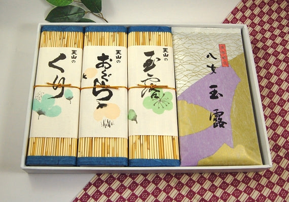 【佐賀銘菓】特製みす巻羊羹八女茶セット