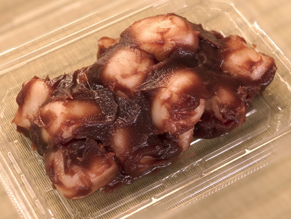 とりつけだんご粒あんとこしあんセット(300gor 500g*2)※冷凍温度帯でお届け 自然若しくは電子レンジで約10分で解凍可