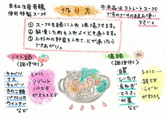 夢創鶏(むそうどり)の塩鍋セット
