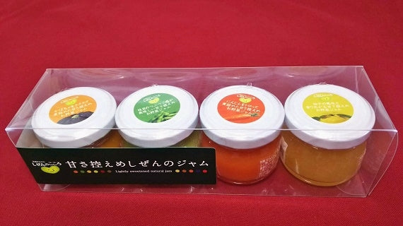 お手軽に試せる! お野菜ジャム小瓶4本セット
