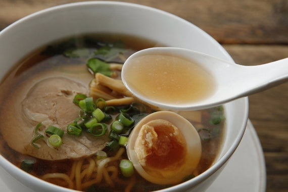 <北海道限定>かに味生ラーメン・4食入(スープ付)