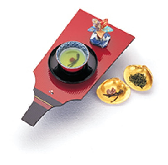 吉兆招福 【大福茶】 平缶入(かりがね3g×5袋 / 福梅・福昆布 各5個)