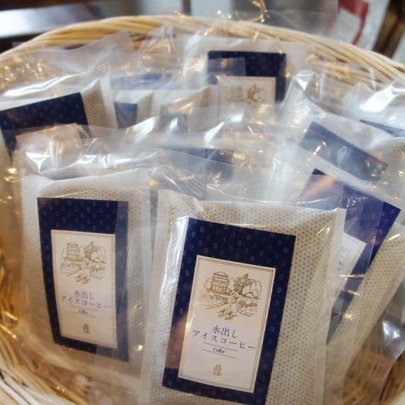 水出しアイスコーヒー 1パック 40g × 4 本格的なアイスコーヒーがご家庭で楽しめます♪ 水出し アイス コーヒー 水だしアイスコーヒー セット コールドブリューコーヒー 水出しコーヒー パック コーヒーバッグ コーヒーセット 美味しい 本格 コーヒー 珈琲 自宅用