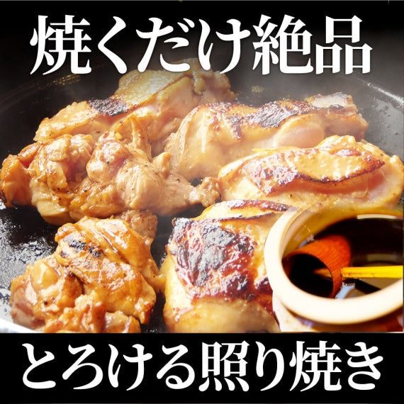 照り焼き チキン 鶏もも 肉 惣菜 クリスマス メガ盛り 3kg 500g×6 焼くだけ ご飯にも お酒にも 冷凍弁当