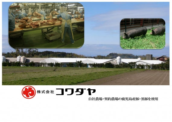 【送料無料】鹿児島産黒豚ロースみそ漬けと黒豚の炭焼き焼豚