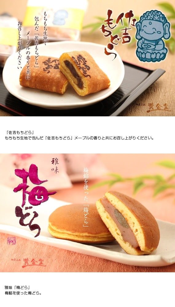 【送料込】黄金堂のどらやき 自慢の4種詰め合わせ(10個セット)