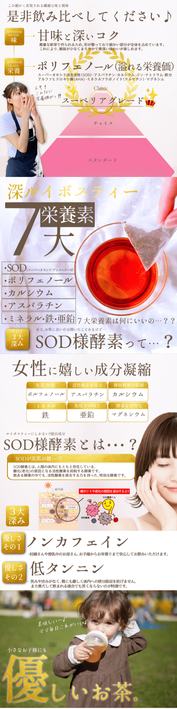 【お徳用5袋セット】深ルイボスティー・スーペリアグレード【送料無料】