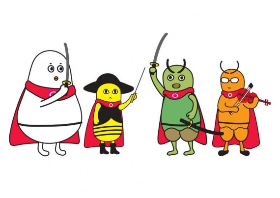 小さな救世主のナッツ物語(蜂の子入りナッツとカイコ入りナッツのセット)