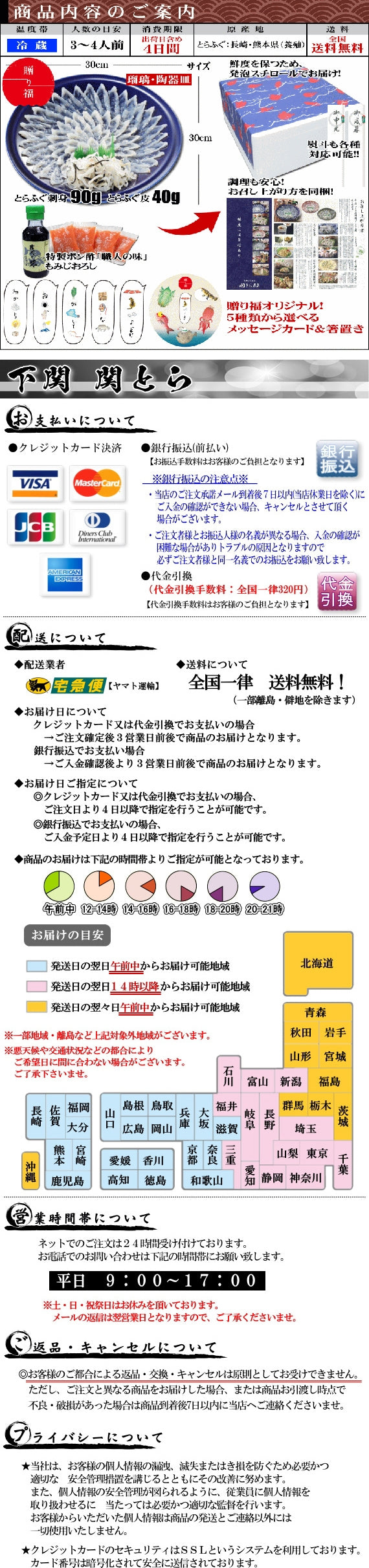 お歳暮 ギフト 【贈り福】とらふぐ刺身セット(30cm皿)