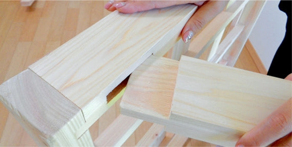 【販売開始!】国産ひのきの頑丈枠 ◆布団干し機能付きすのこベッドをカスタマイズ◆