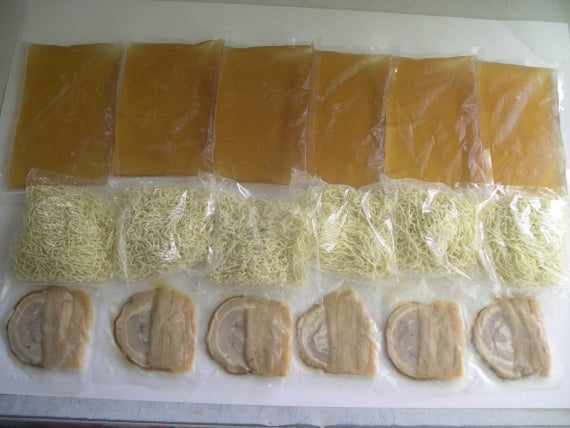 【送料込】容器なし:ご自宅用◆三陸宮古ラーメン(6食入り)