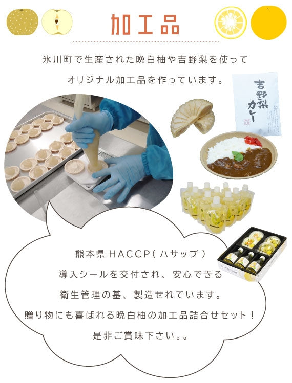 【贈り物にオススメ!】熊本感たっぷり♪晩白柚スイーツギフト