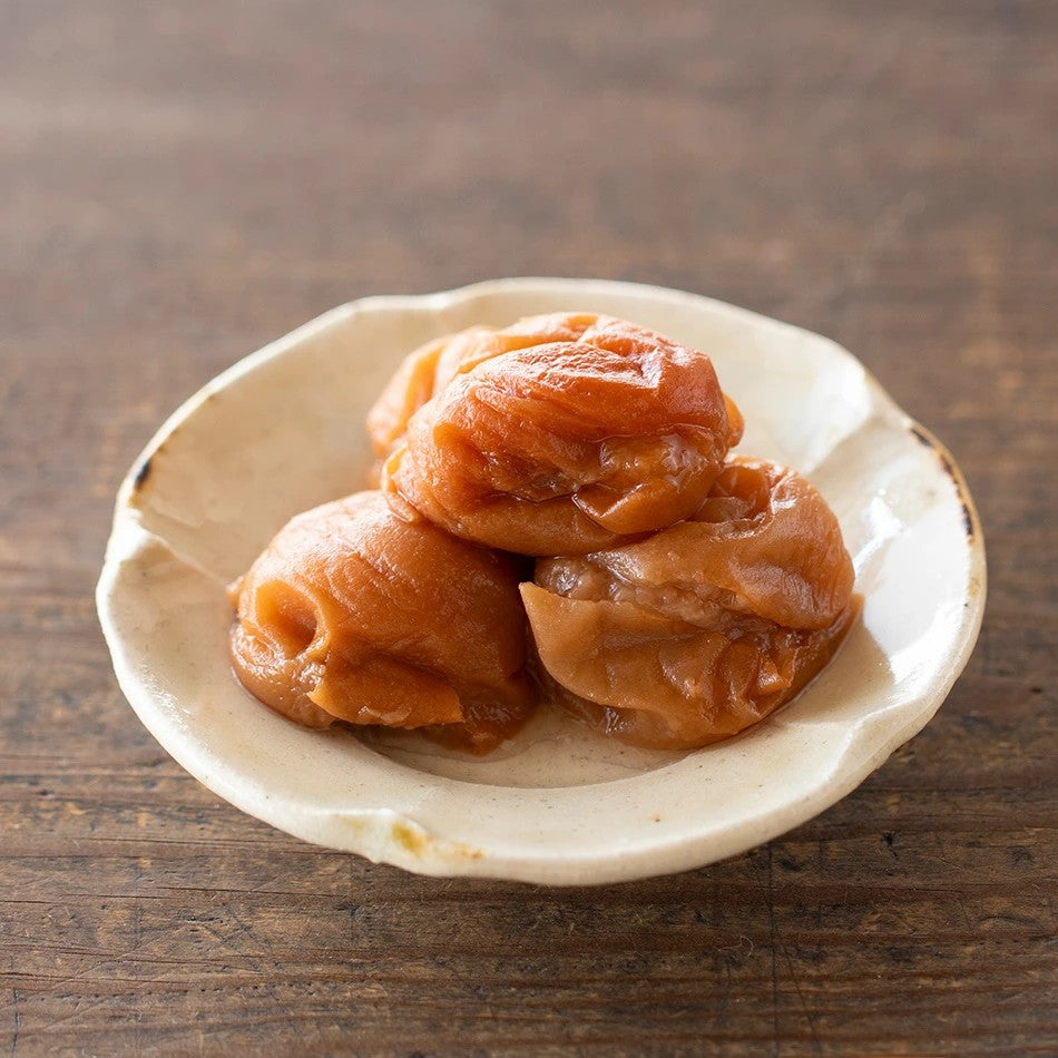 紀州産南高梅つぶれ梅こく旨味(塩分7%)400g×2パック【送料無料】/梅干し