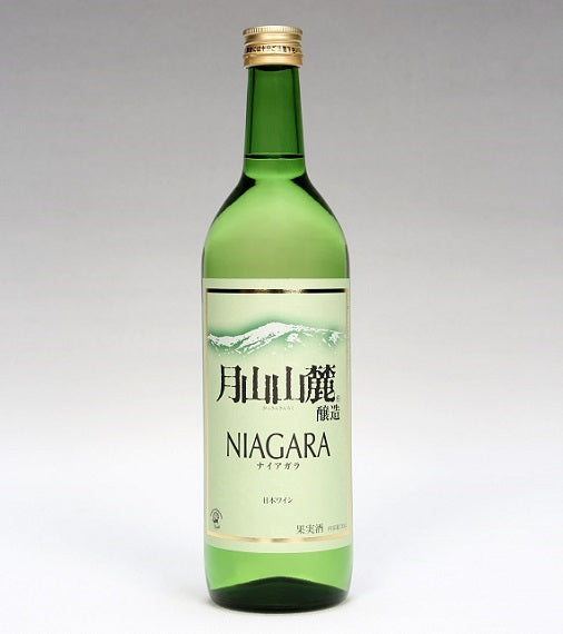 月山山麓 ナイアガラ 白720ml(やや甘口)【酒・ジュース・飲料】