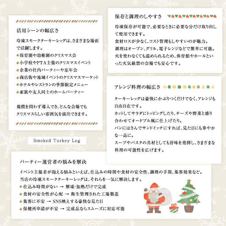 スモークターキー スモークターキーレッグ 七面鳥 ドラム ターキーハム 骨付き肉 骨付きもも肉 1本200g〜250g 食べ物 お肉 スモークチキン クリスマスチキン 骨付き鳥 ぼんぼり 肉ギフト 鶏肉 七面鳥 燻製 冷凍チキン 骨付きチキン ビールのおつまみ パーティー 送料無料