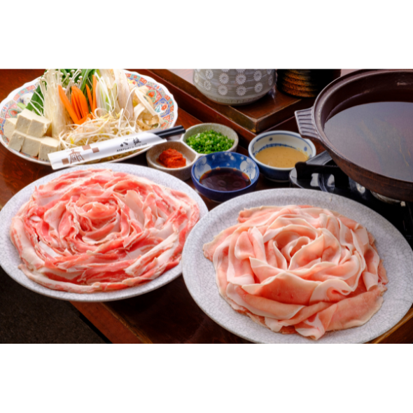 鹿児島県産黒豚しゃぶしゃぶお肉セット(バラ200g)※送料別