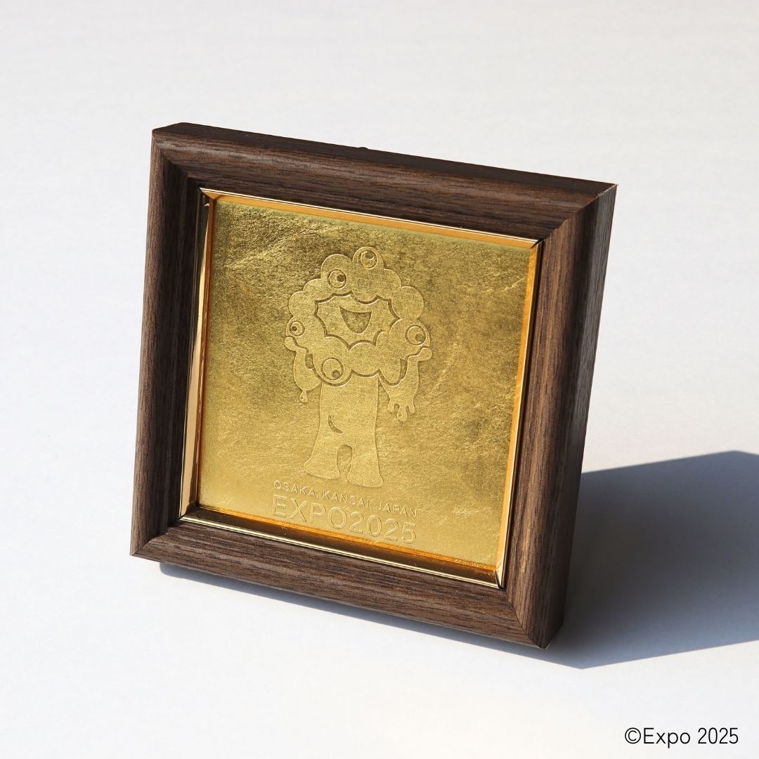 EXPO2025 ミャクミャク  金沢箔 アートパネル 1号色