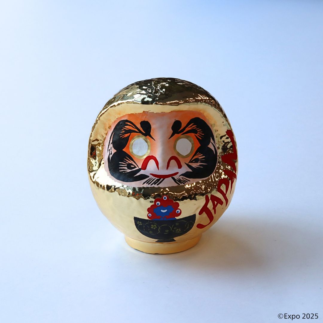 EXPO2025 ミャクミャク  高崎だるま 2号 プレミアムゴールド|会場内でも販売中!