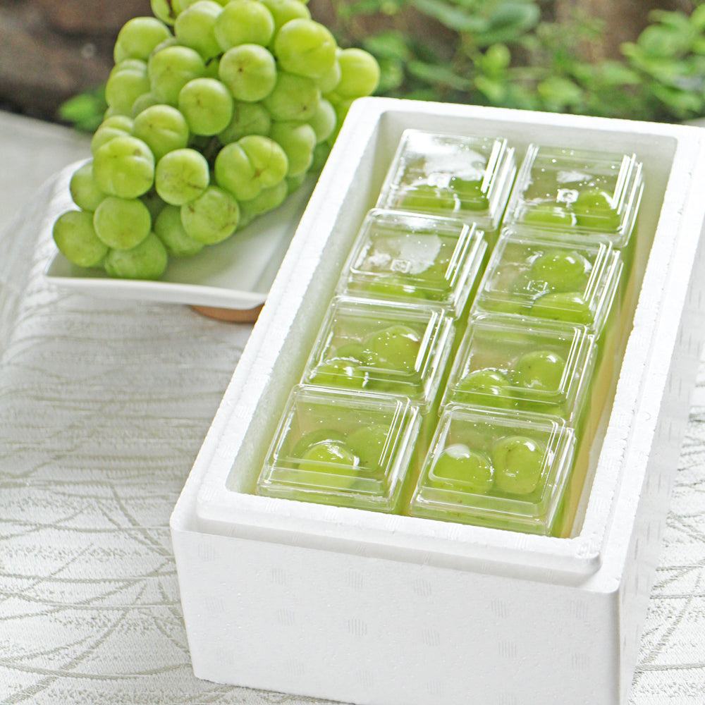 瀬戸のレアチーズ~ジューシーなマスカットがごろっと入った贅沢スイーツ ~ 8個入り