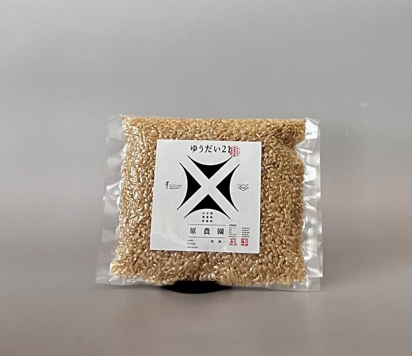 【お試し】【送料込】群馬の甘くて楽しい町(甘楽町)のこんにゃく農家、原さんが自分のために本気で育てたお米【ゆうだい21】300g(2合)