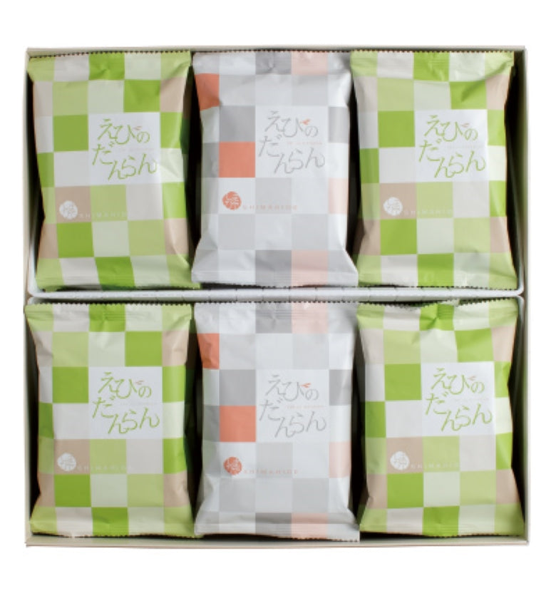 えびのだんらん~1袋にひとくちサイズの海老菓子を七種詰め合わせました~